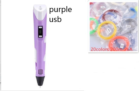 3D Printpen - Tweede Generatie Graffiti Pen voor Kinderen | Creatieve 3D Stereoscopische Schilder- en Tekenpen