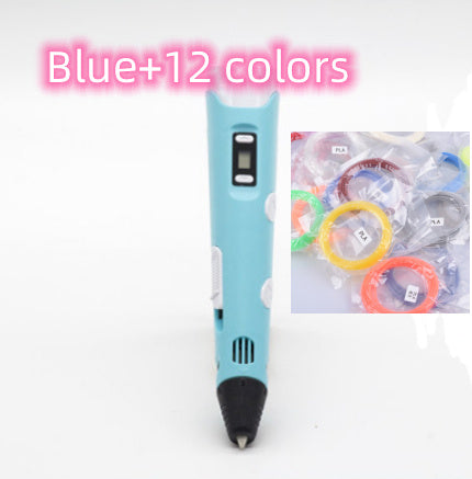 3D Printpen - Tweede Generatie Graffiti Pen voor Kinderen | Creatieve 3D Stereoscopische Schilder- en Tekenpen