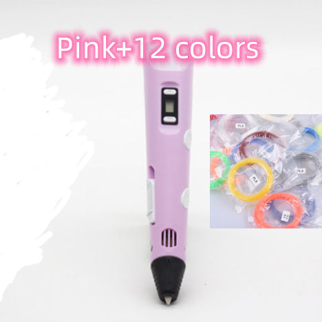 3D Printpen - Tweede Generatie Graffiti Pen voor Kinderen | Creatieve 3D Stereoscopische Schilder- en Tekenpen