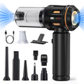 Tandora® Krachtige Air duster Ultimate pro - 95.000RPM - Blazen & Zuigen - oplaadbaar & Draadloos - perslucht - Compressed air - stofreiniger - Computer schoonmaakartikelen- zwart