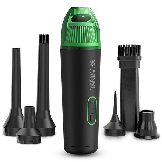 Krachtige Air duster Pro Plus - 90.000 RPM - oplaadbaar / draadloos - Blazen en Zuigen -